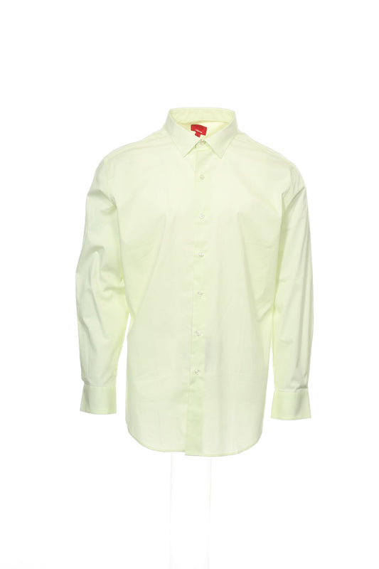 SPECTRUM by Alfani Men's Bright Yellow Button Down Shirt