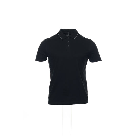 Alfani Mens Black Polo Shirt