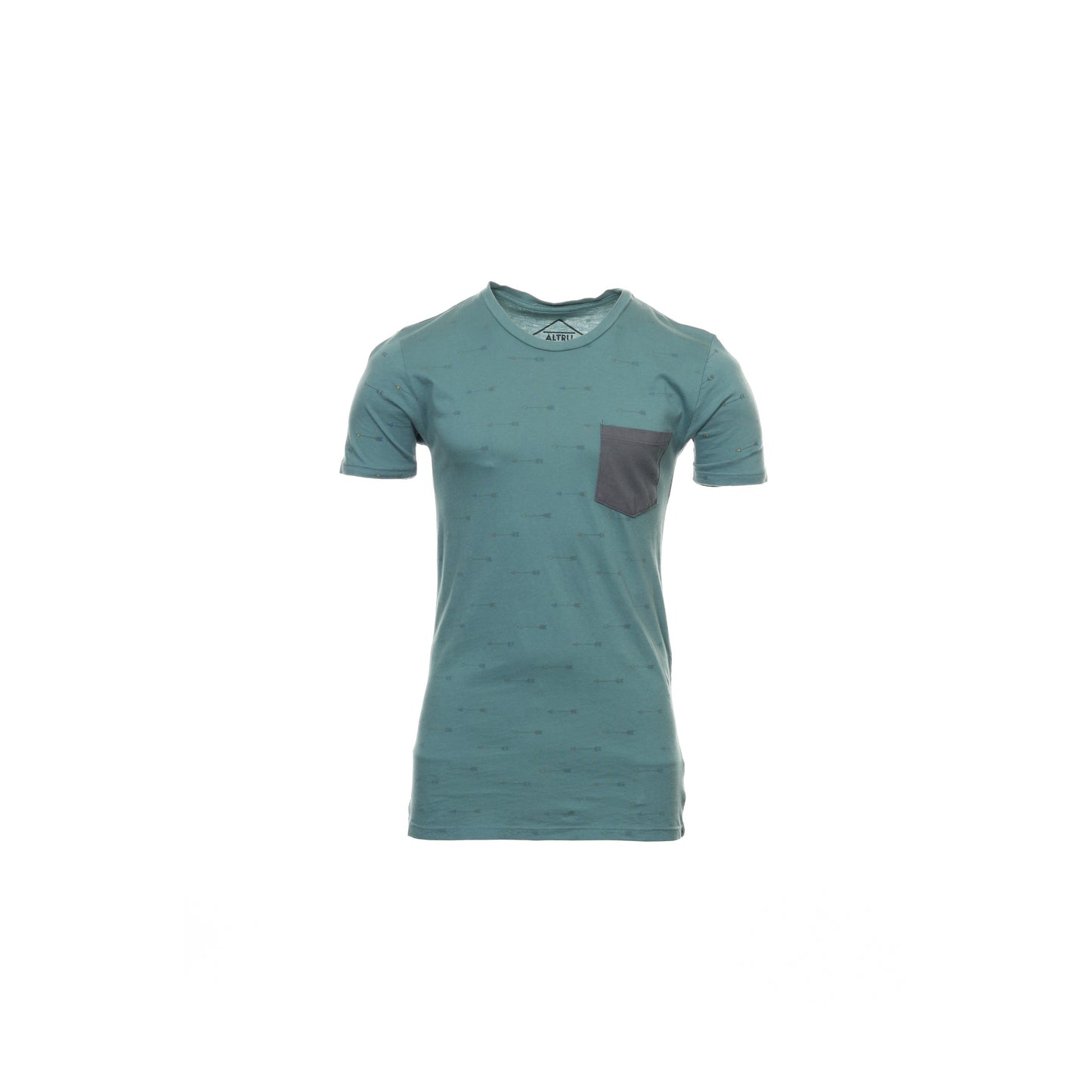 Altru Men's Olive Green Graphic T-Shirt