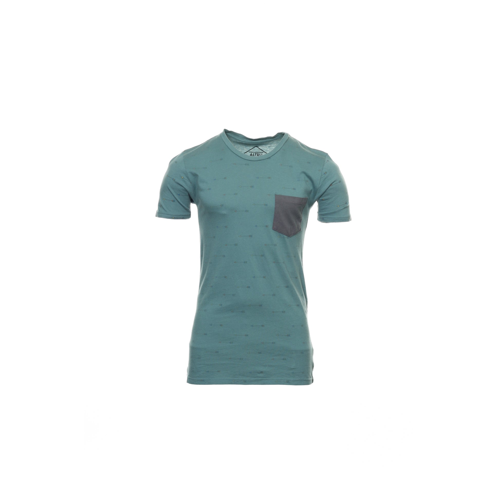 Altru Men's Olive Green Graphic T-Shirt