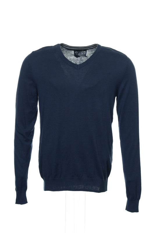 American Rag Men's Blue Heather V-Neck Sweater