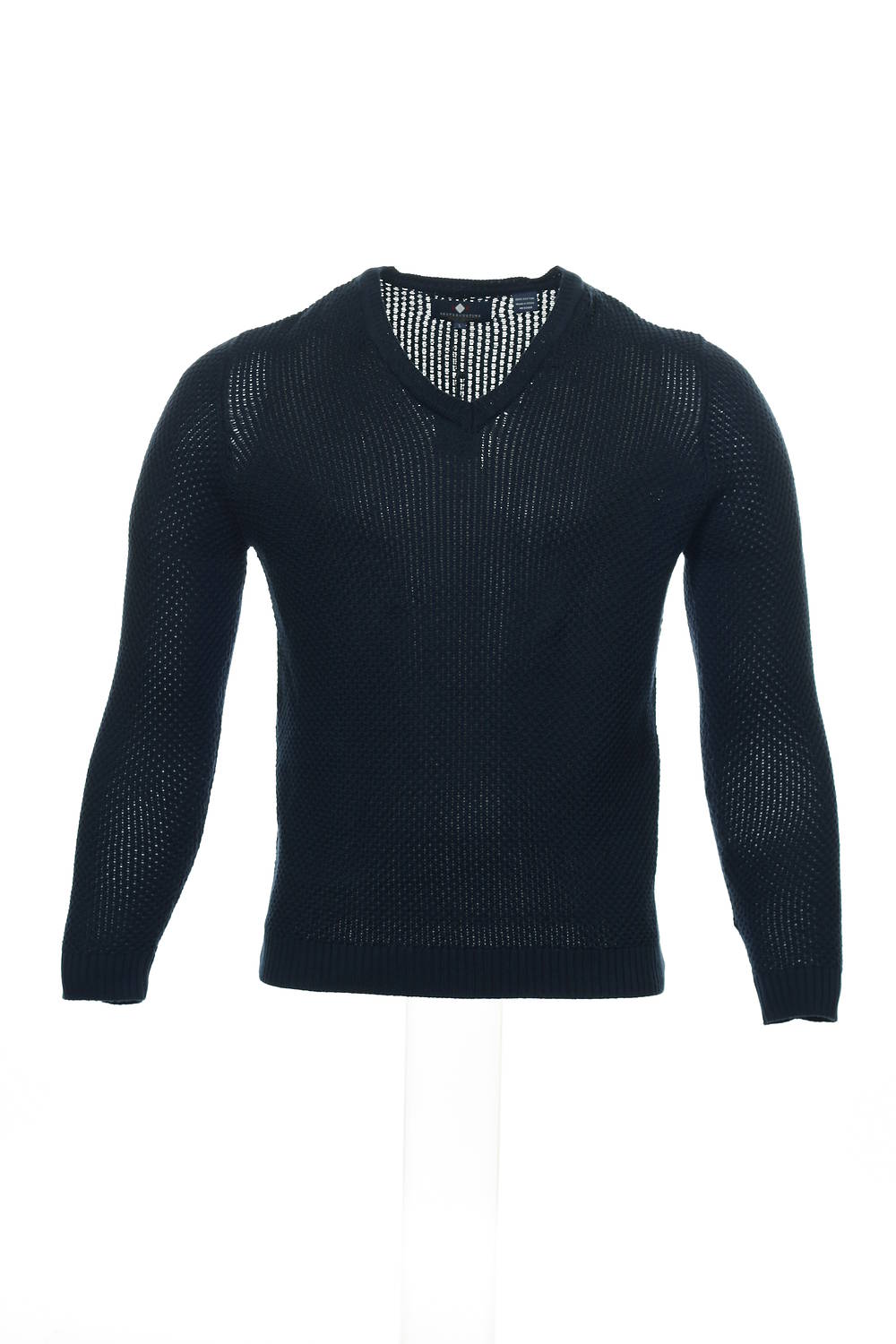 Argyleculture by Russell Simmons Men's Blue Gradient V-Neck Sweater