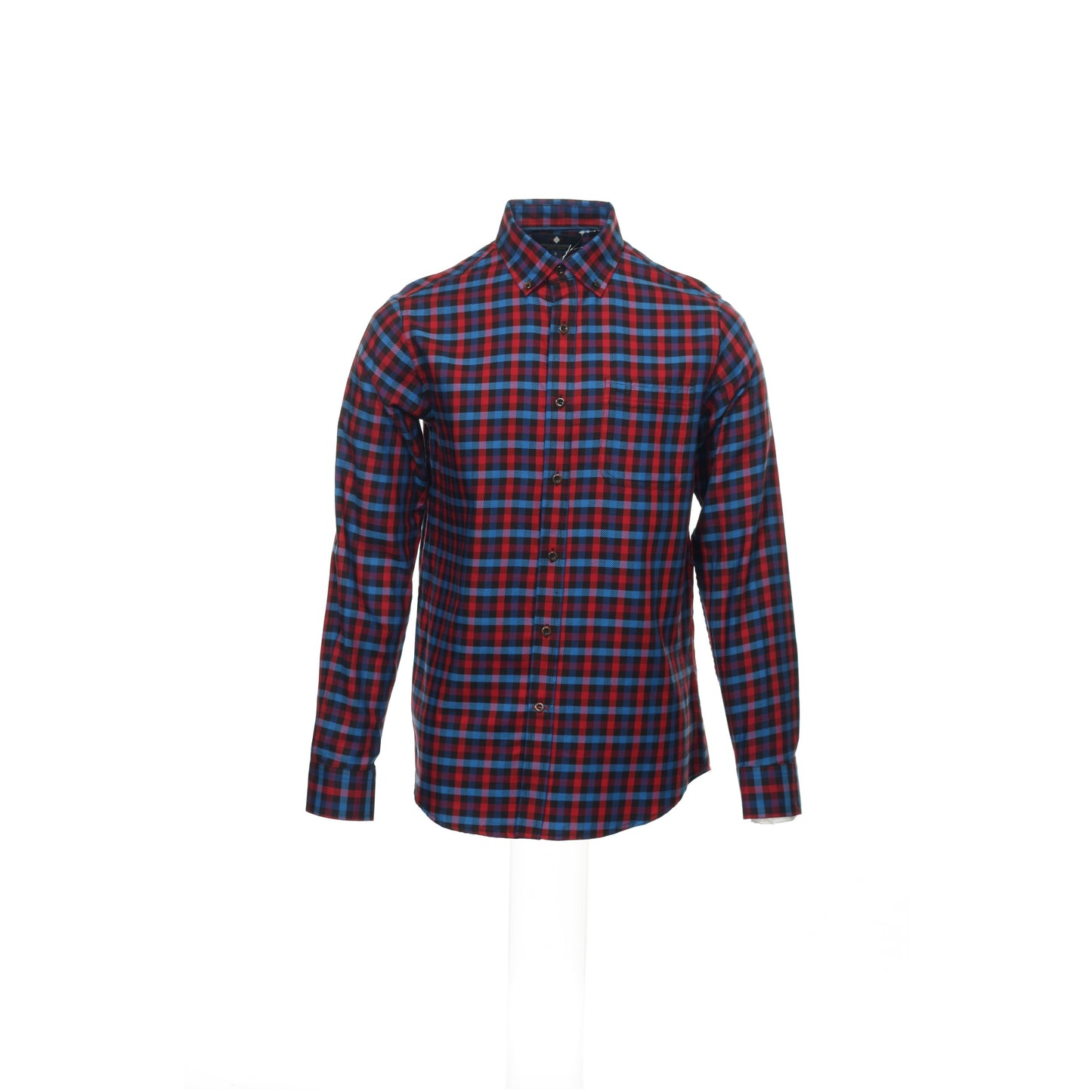 Argyleculture by Russell Simmons Men's Red Button Down Shirt