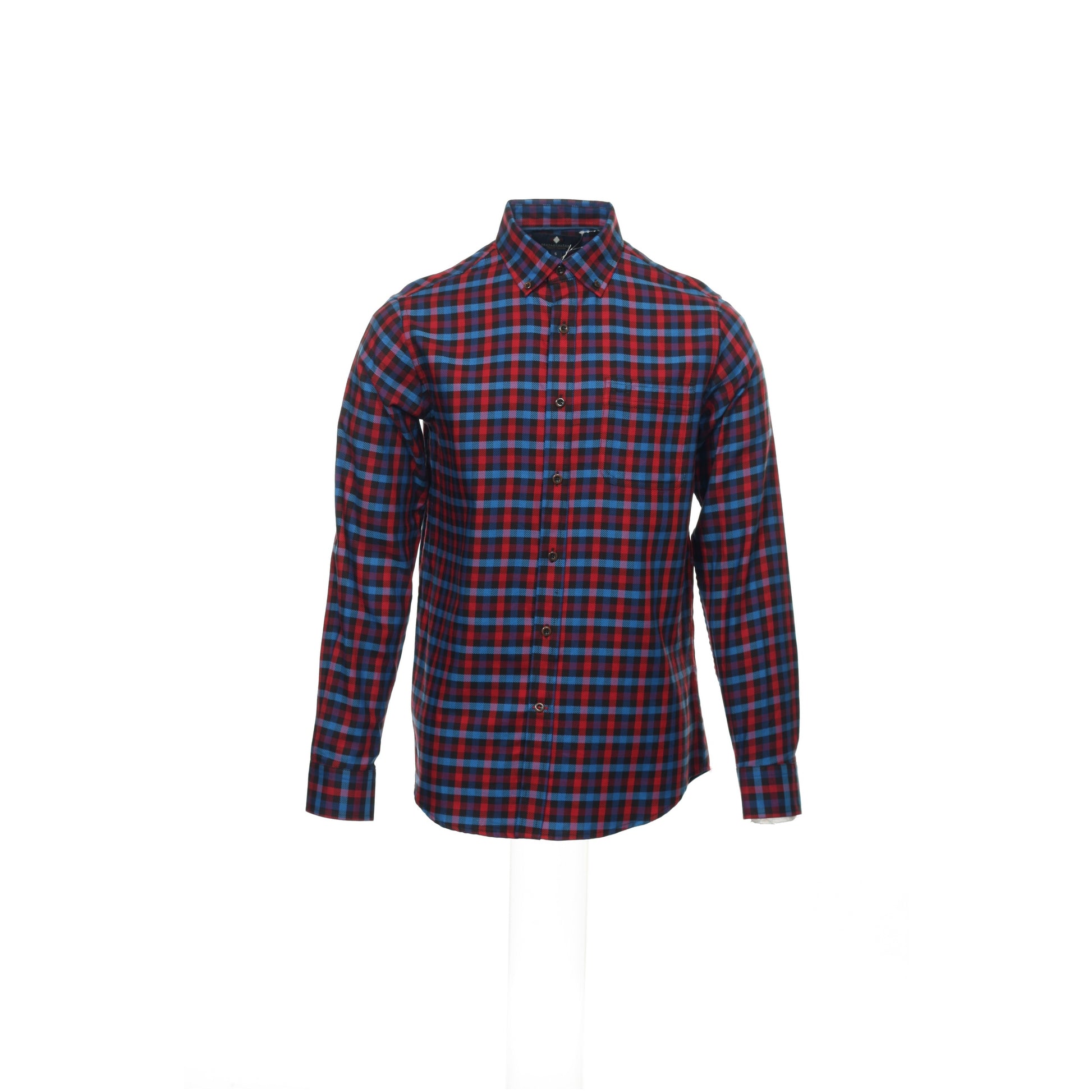 Argyleculture by Russell Simmons Men's Red Button Down Shirt