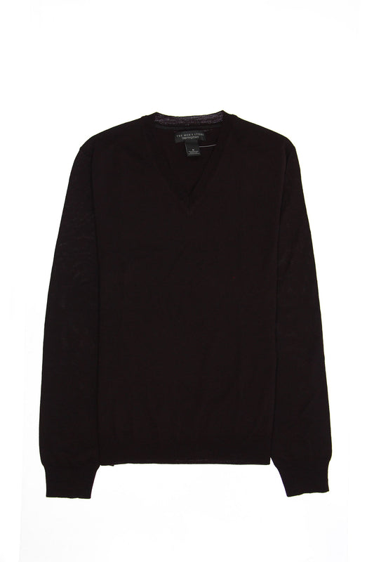 Baruffa Mens Purple V-Neck Sweater
