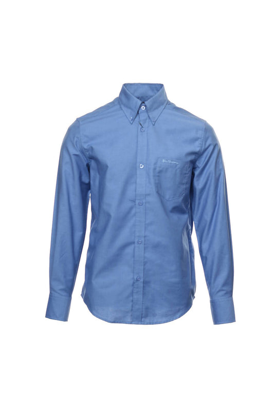 Ben Sherman Men's Blue Button Down Shirt