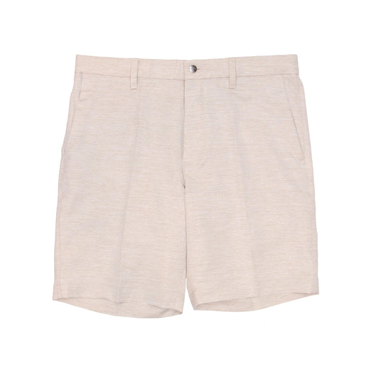 Callaway Golf Mens Khaki Opti-Dri Stretch Waist Flat Front Walking Shorts