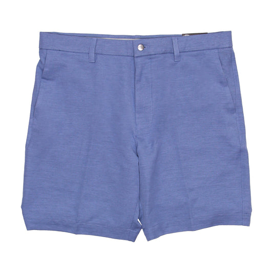 Callaway Golf Mens Peacoat Heather Opti-Dri Stretch Waist Flat Front Shorts