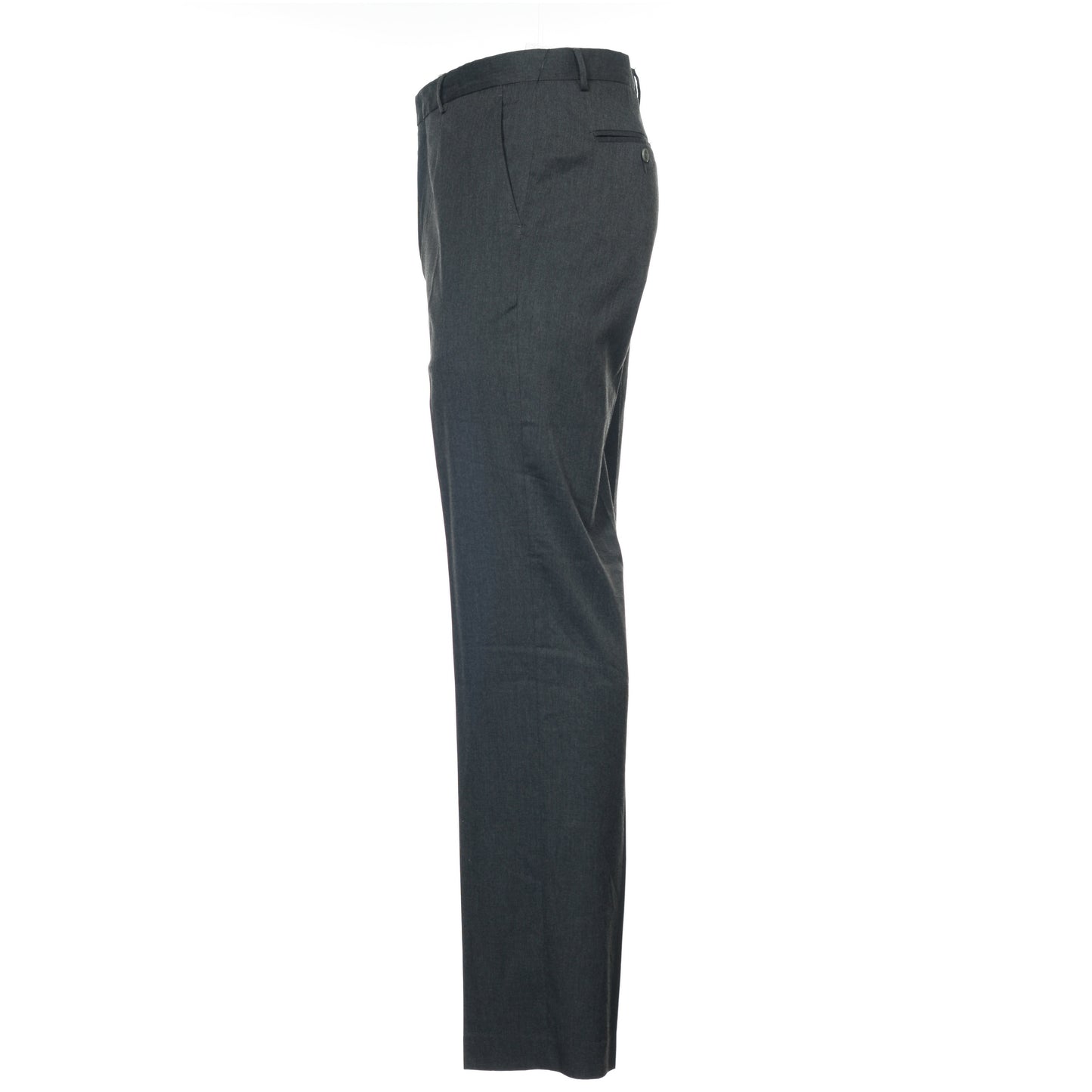 Calvin Klein Men's Gray Heather Flat Front Dress Pants