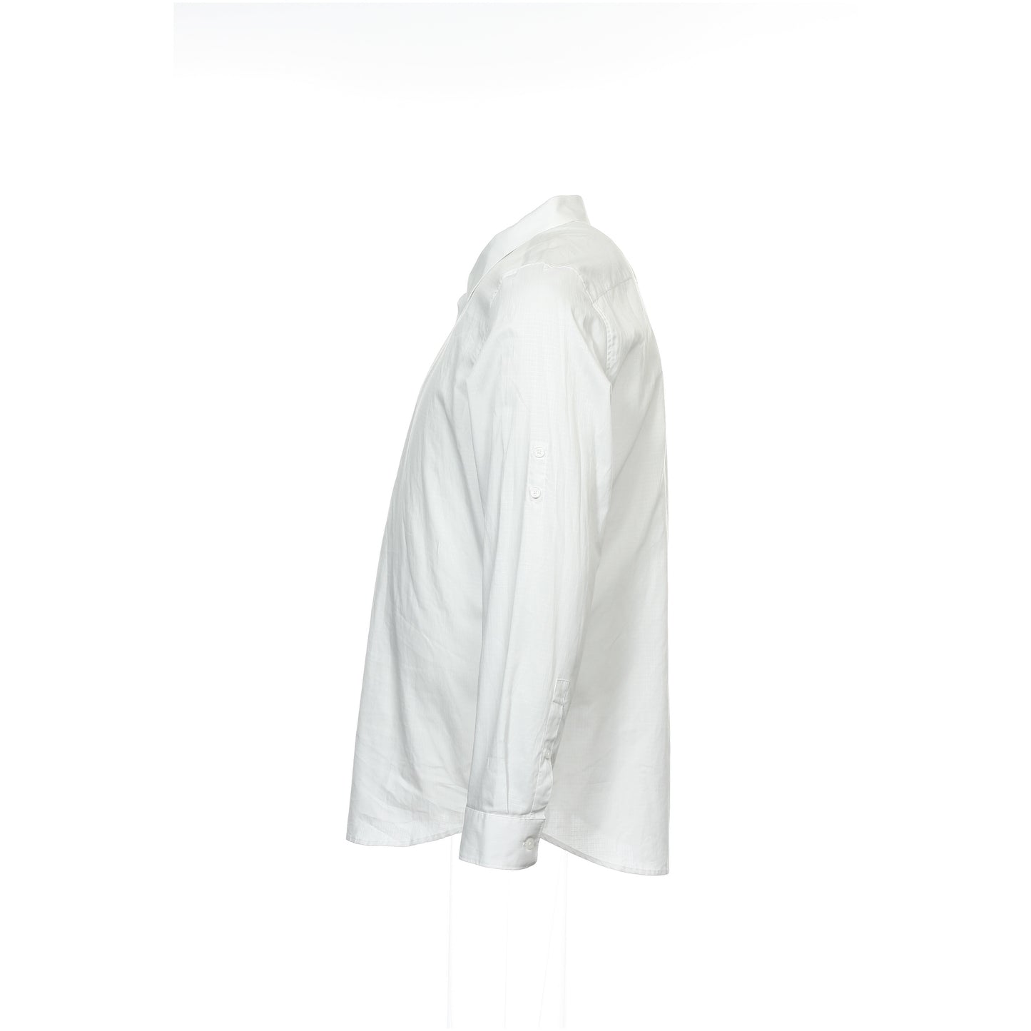 Calvin Klein Mens Light Gray Button Down Shirt