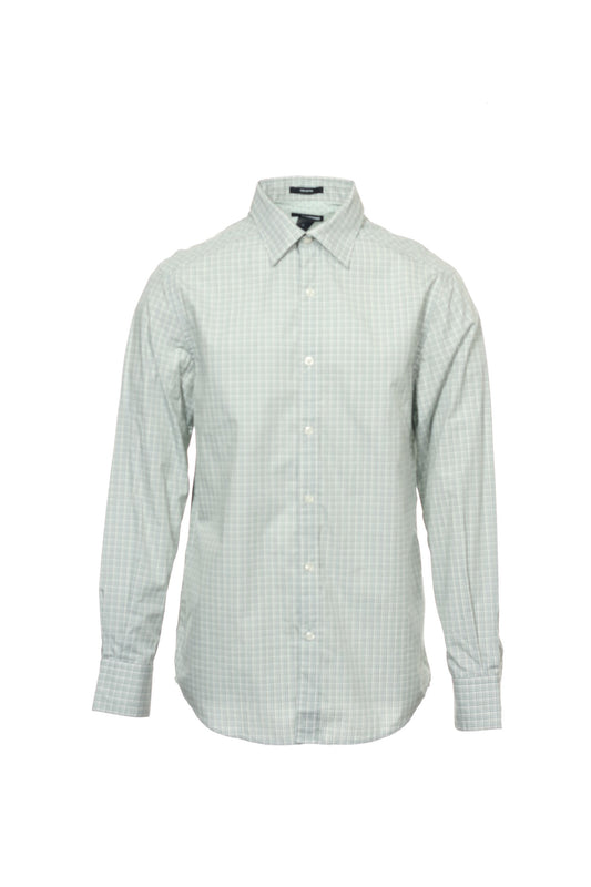 Liz Claiborne Men's Gotham Heights Plaid Long Sleeve Button Down Shirt