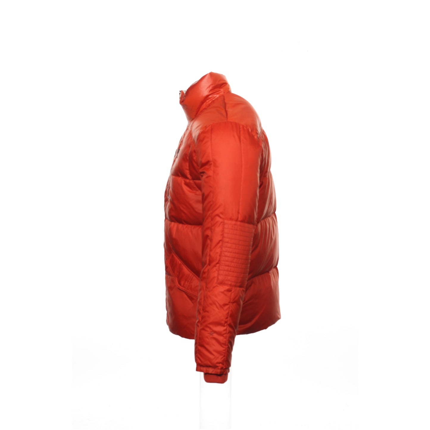 Converse Black Canvas Mens Rust Sherpa Down Insulated Jacket Puffer