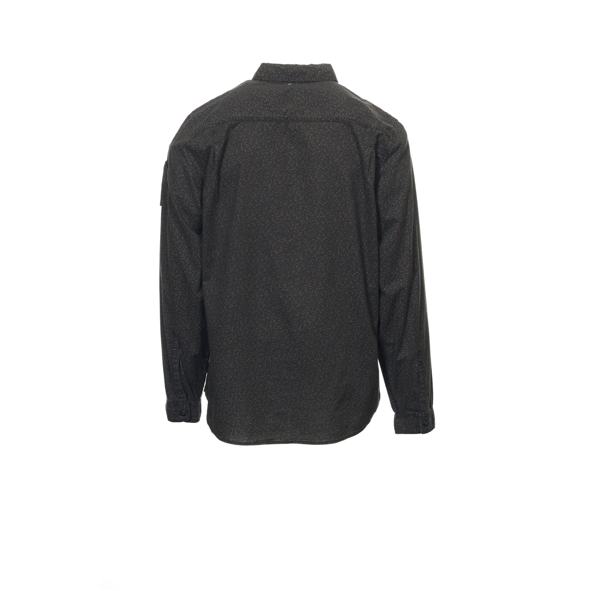 Converse Black Canvas Men's Black Floral Button Down Shirt