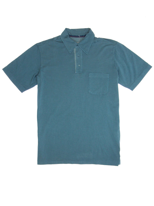 COVA Mens Blue Polo Shirt