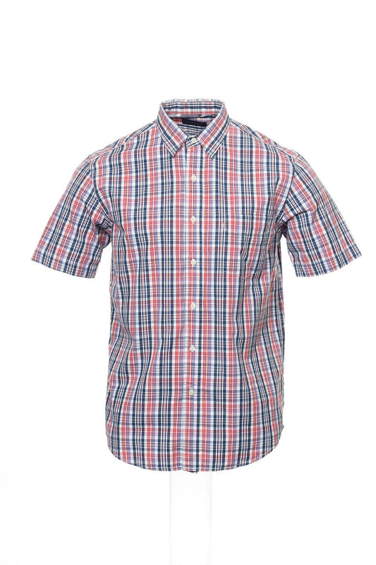 Club Room Men's Red Button Down Shirt