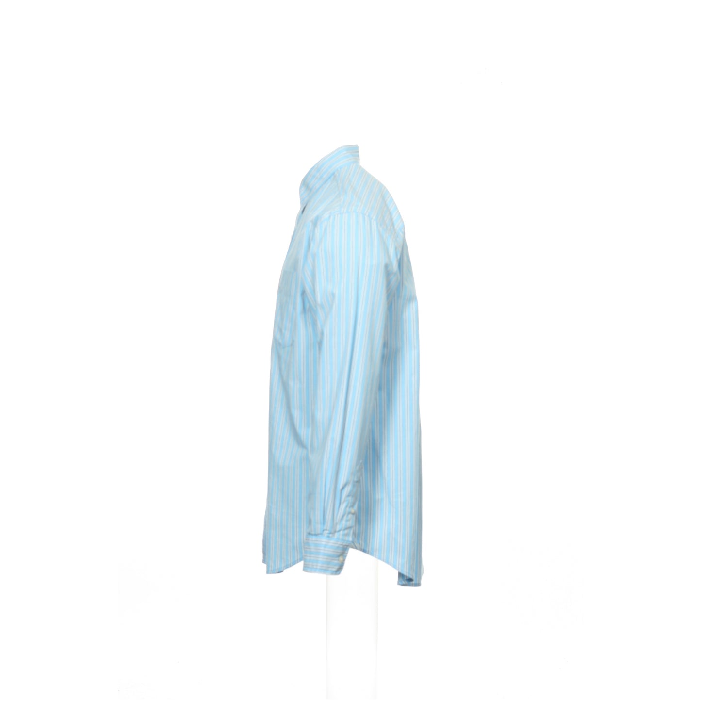 Club Room Men's Light Blue Micro Striped Button Down Shirt