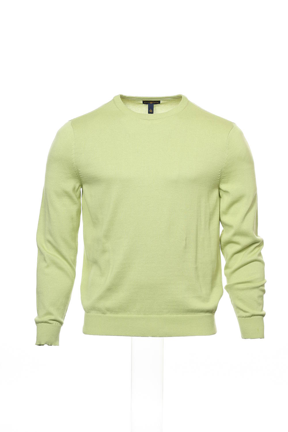 Club Room Men's Light Green Crew Neck Sweater