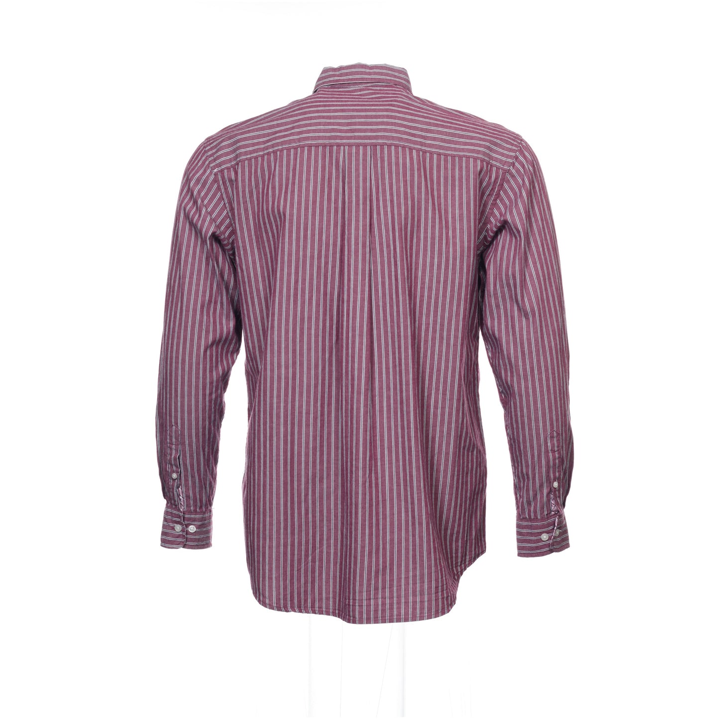 Club Room Mens Gala Grape Striped Casual Oxford Cotton Button Down Shirt