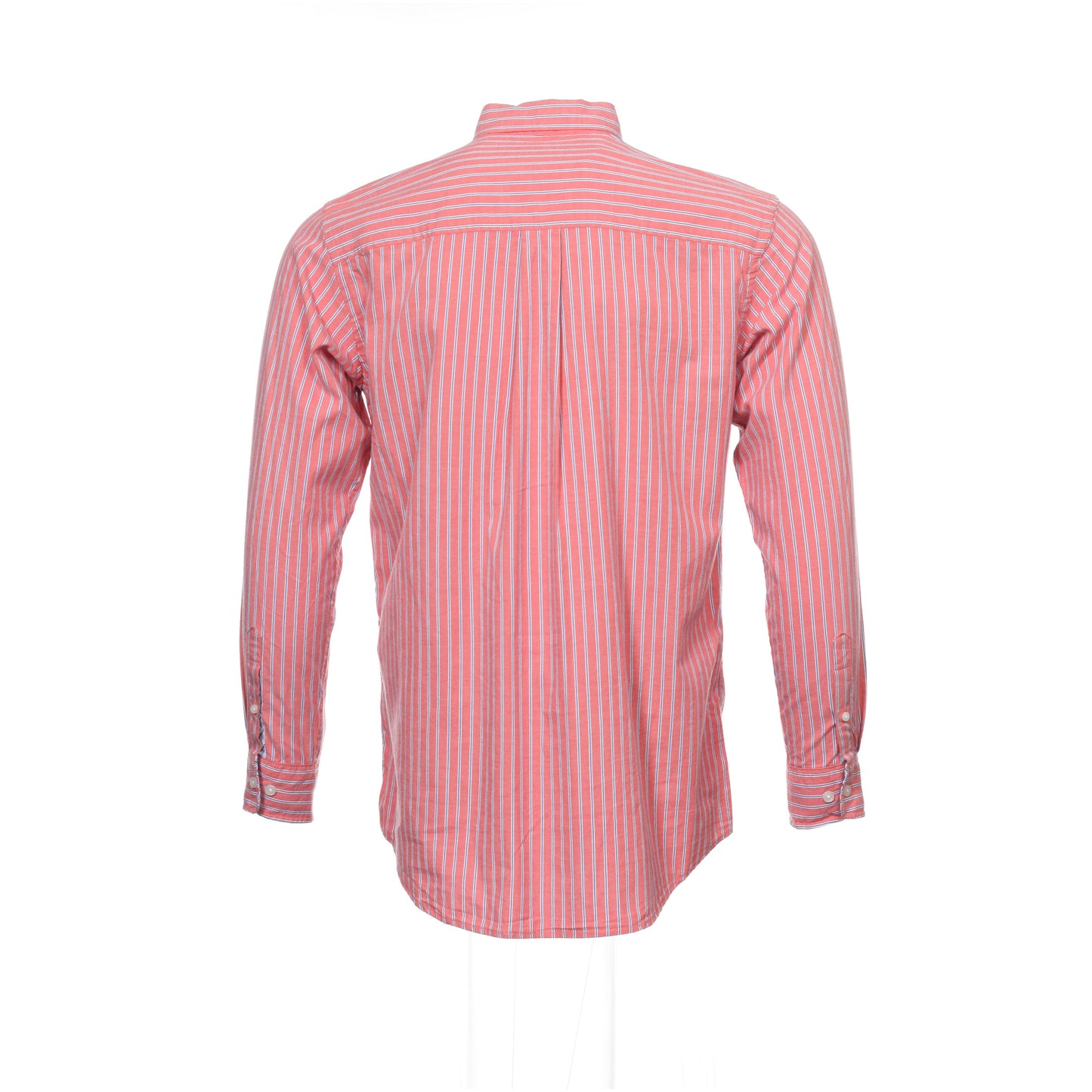 Club Room Men's Mauve Vertical Striped Button Down Shirt