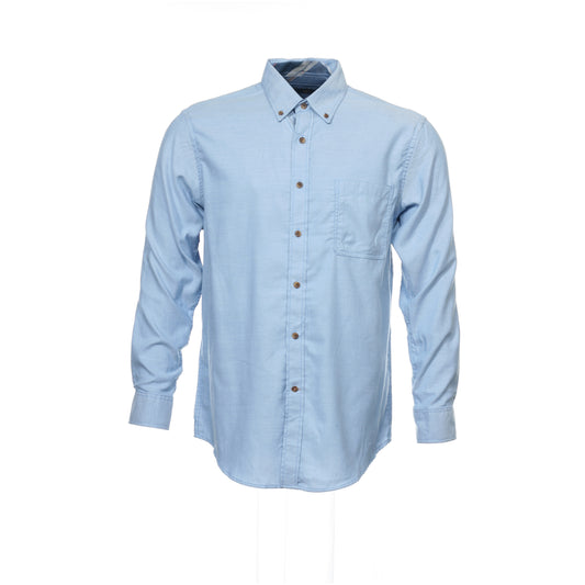 Club Room Men's Light Blue Button Down Shirt