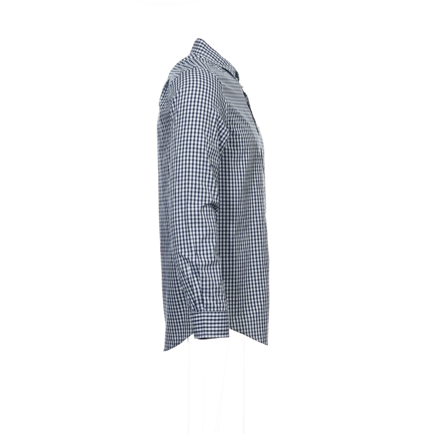 Club Room Men's Blue Window Pane Button Down Shirt