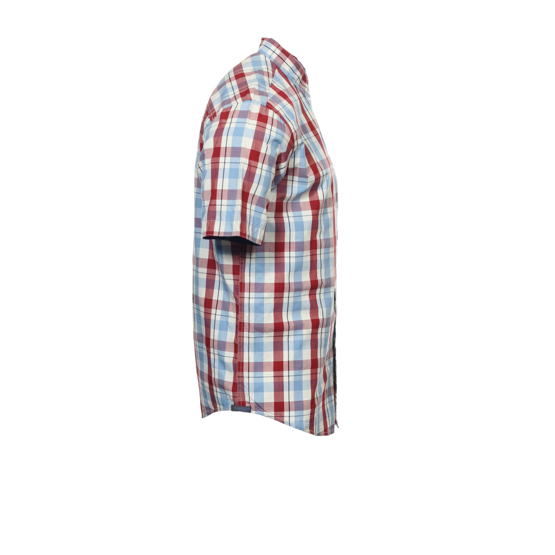 Club Room Men's Red Plaid Button Down Shirt