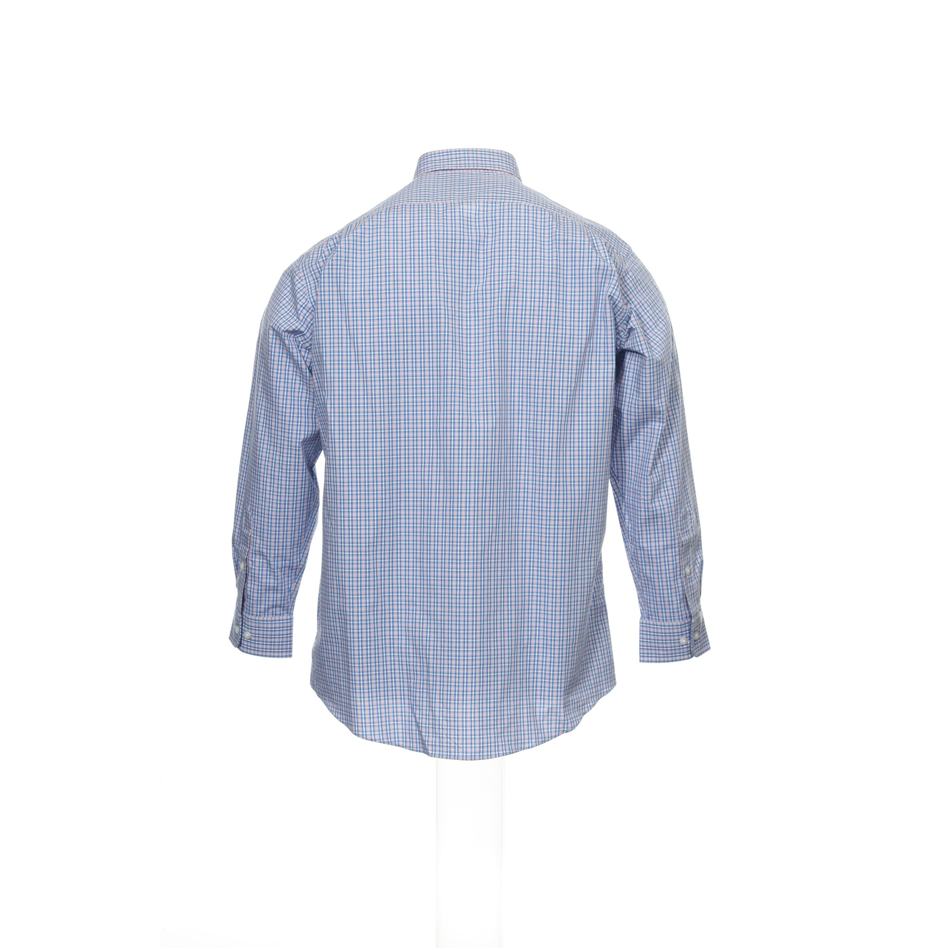 The Estate Dress Shirt by Club Room Men's Blue Plaid Button Down Shirt