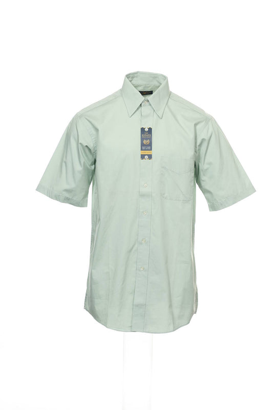 Club Room The Estate Dress Shirt Mens Seafoam SS Button Down Shirt