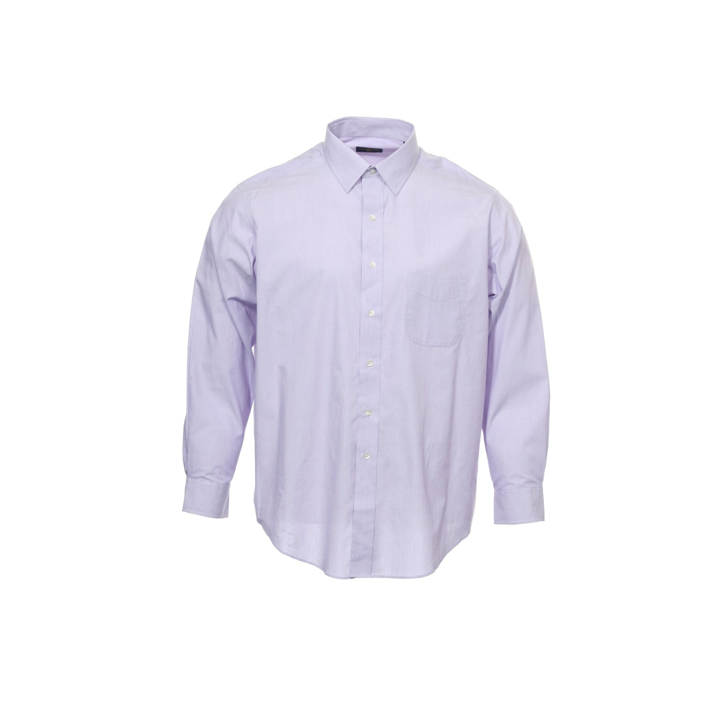 Club Room Estate Dress Mens Lavender Wrinkle Resistant Button Down Shirt