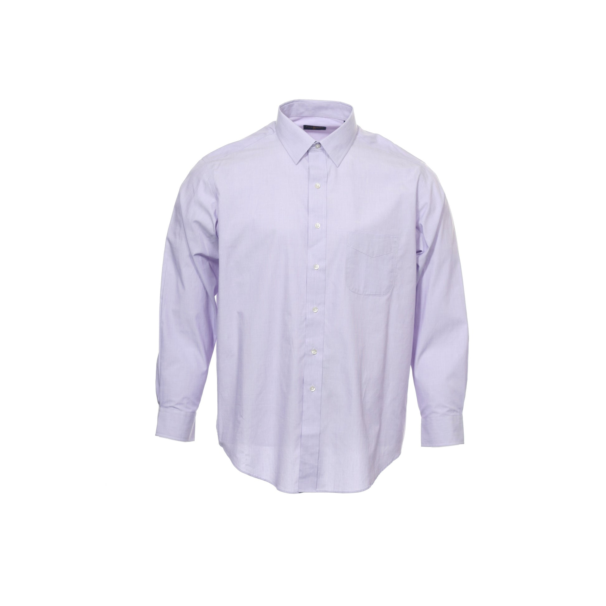 Club Room Estate Dress Mens Lavender Wrinkle Resistant Button Down Shirt