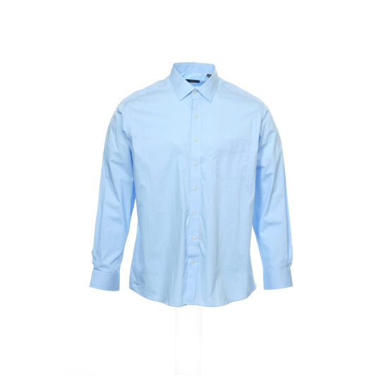 Club Room Men's Light Blue Button Down Shirt