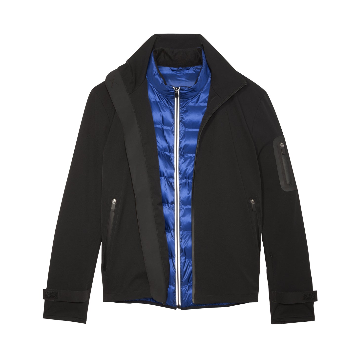 Michael Kors Kors X Tech Mens Black 3-in-1 Commuter Jacket