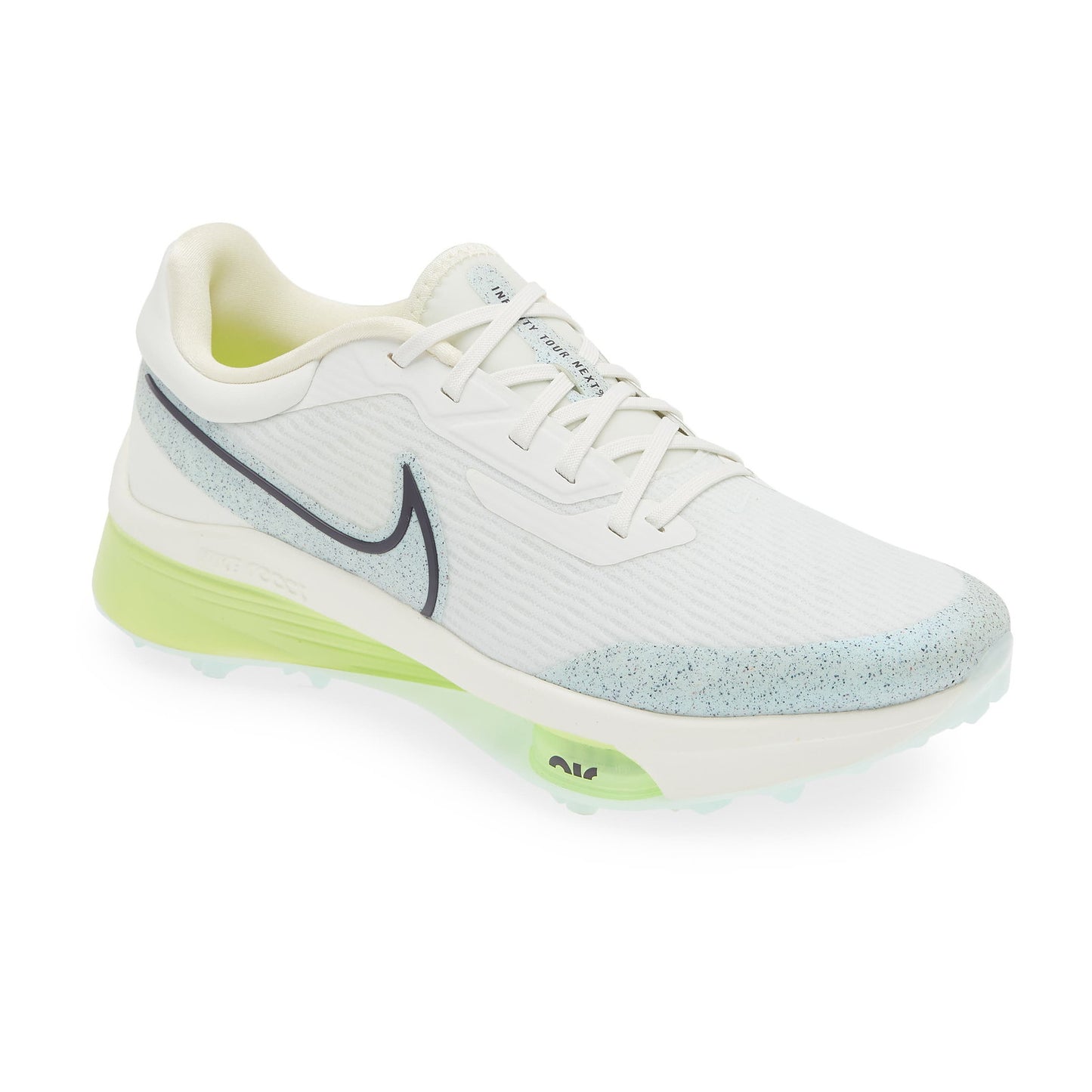 Nike Air Zoom Infinity Tour NEXT% Mens Sail/Barely Green/Coconut Golf Shoes