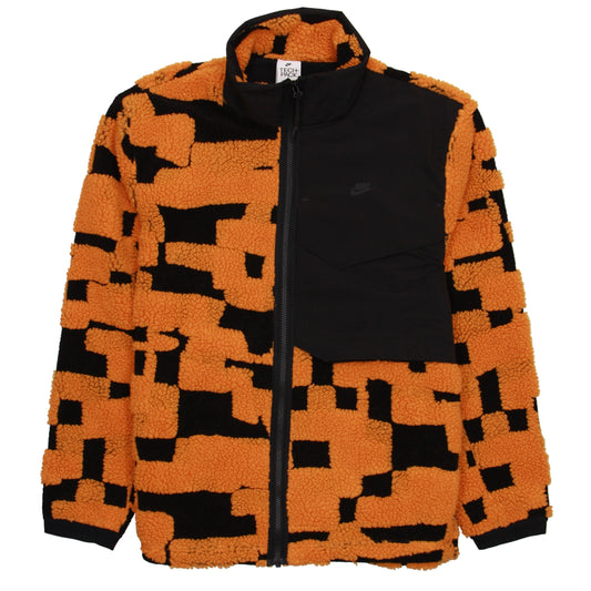Nike Tech Pack Unisex Orange/Black Therma-Fit Fleece Jacket