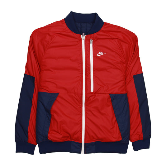 Nike Sportswear Mens Navy/Red Therma-Fit Insulated Reversible Jacket