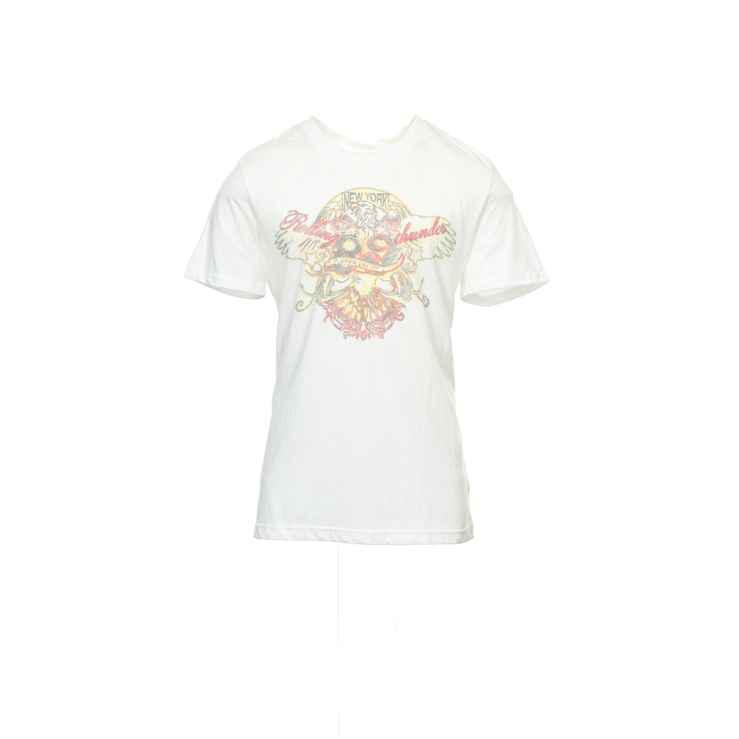 DKNY Men's White Graphic T-Shirt