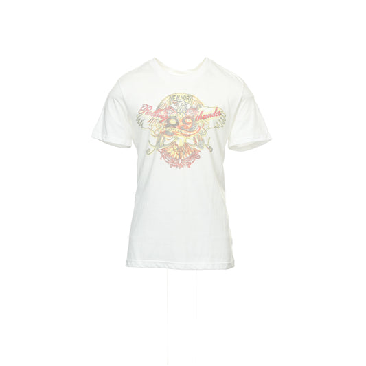 DKNY Men's White Graphic T-Shirt