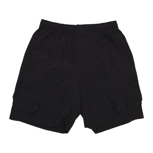 Nike Tech Mens Black Woven Cargo Utility Shorts