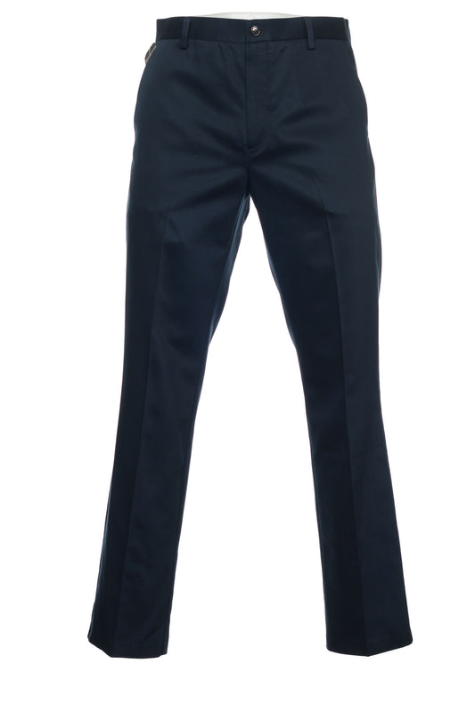 Dockers Men's Blue Flat Front Pants