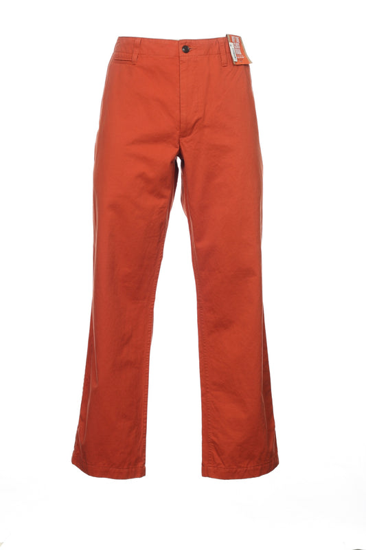 Dockers Men's Red-Orange Chino Pants