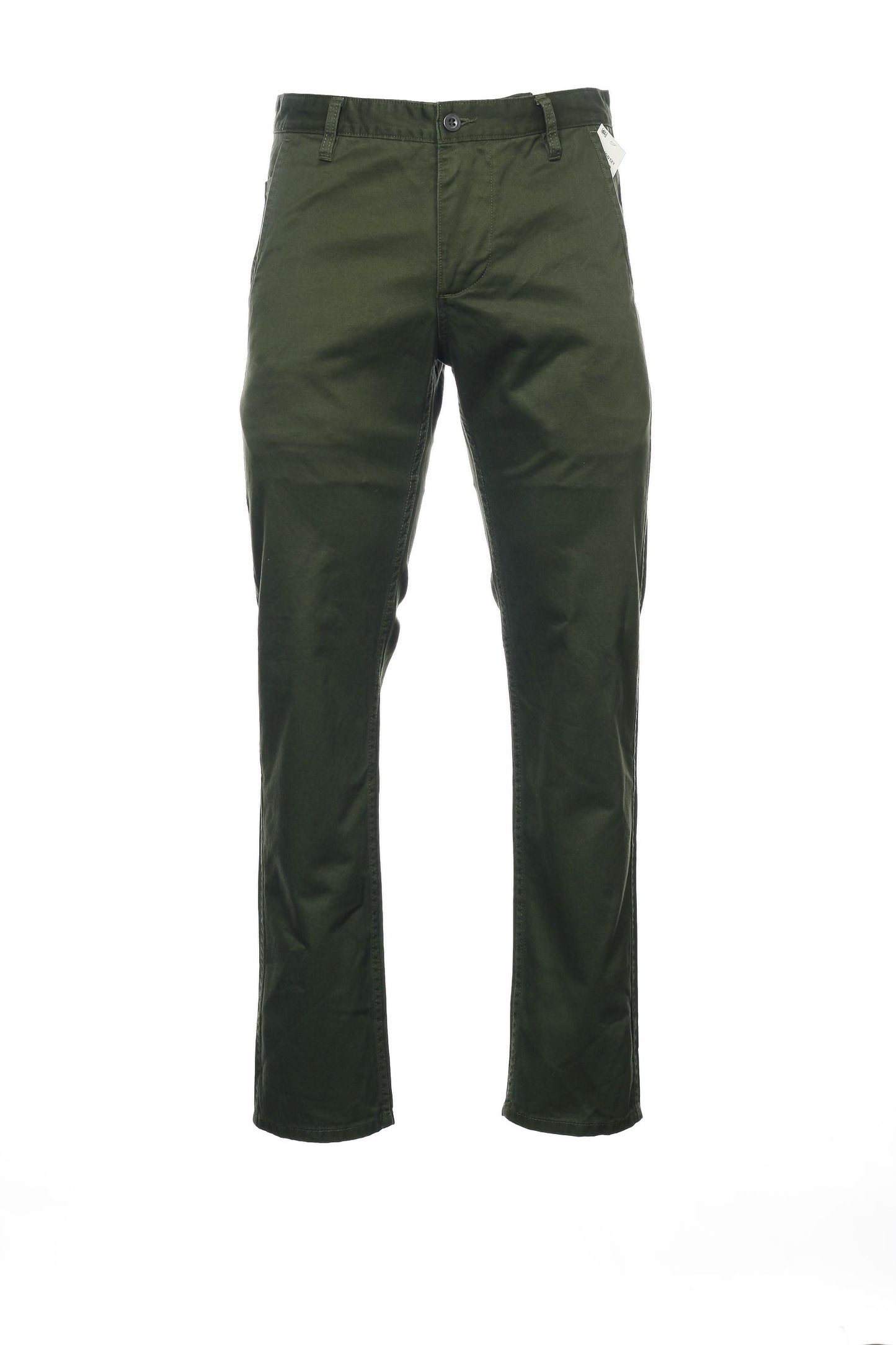 Dockers Men's Olive Green Flat Front Pants