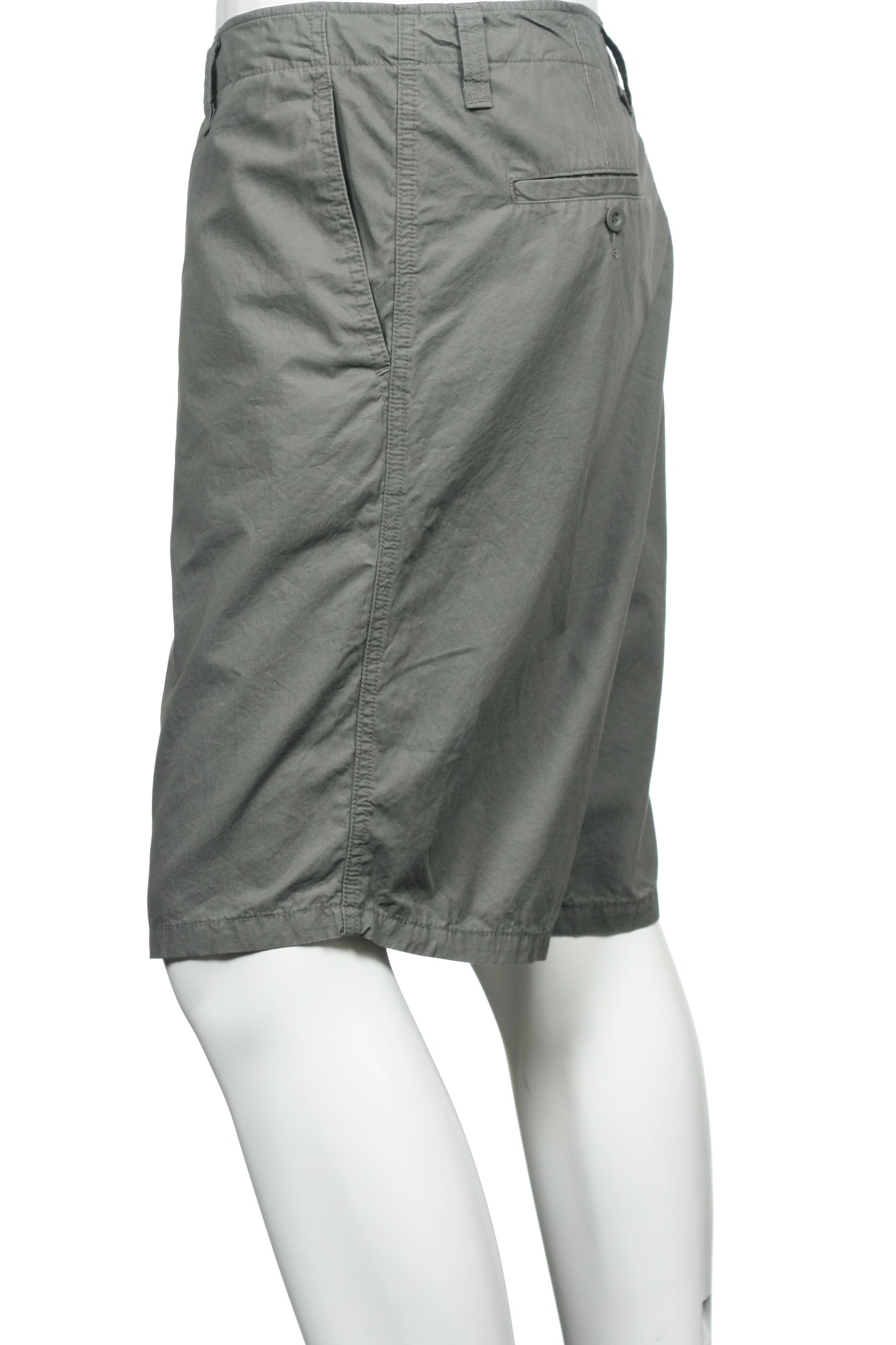 Dockers Men's Olive Green Flat Front Walking Shorts
