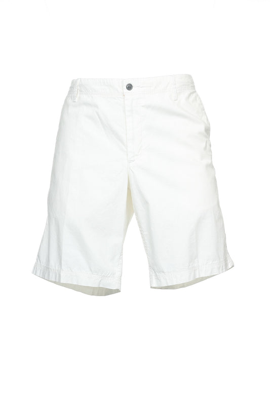 Dockers Men's White Flat Front Walking Shorts