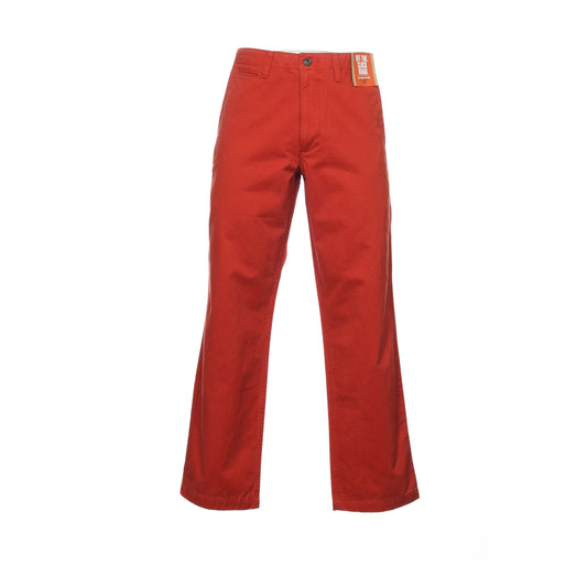 Dockers Men's Orange Flat Front Pants