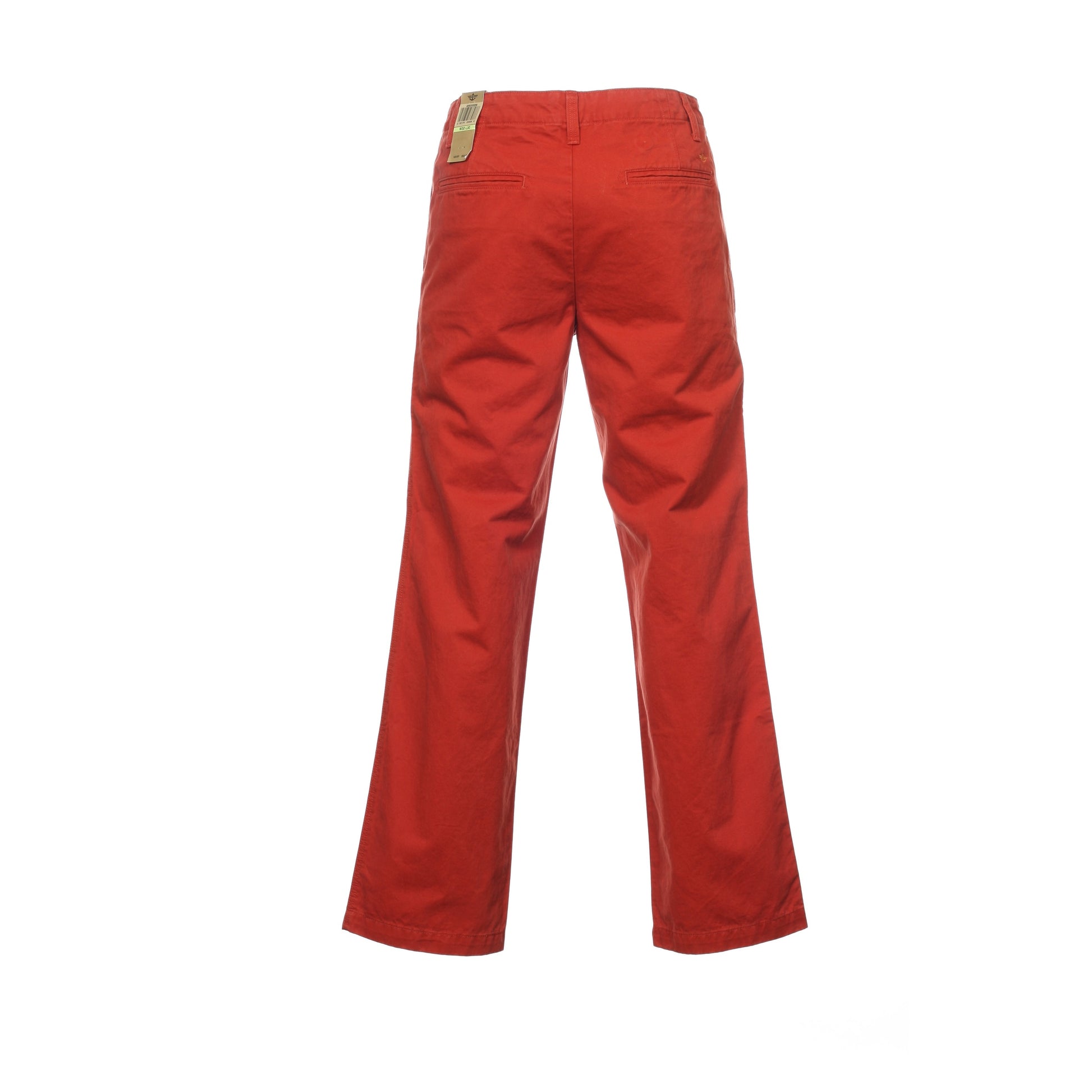 Dockers Men's Orange Flat Front Pants