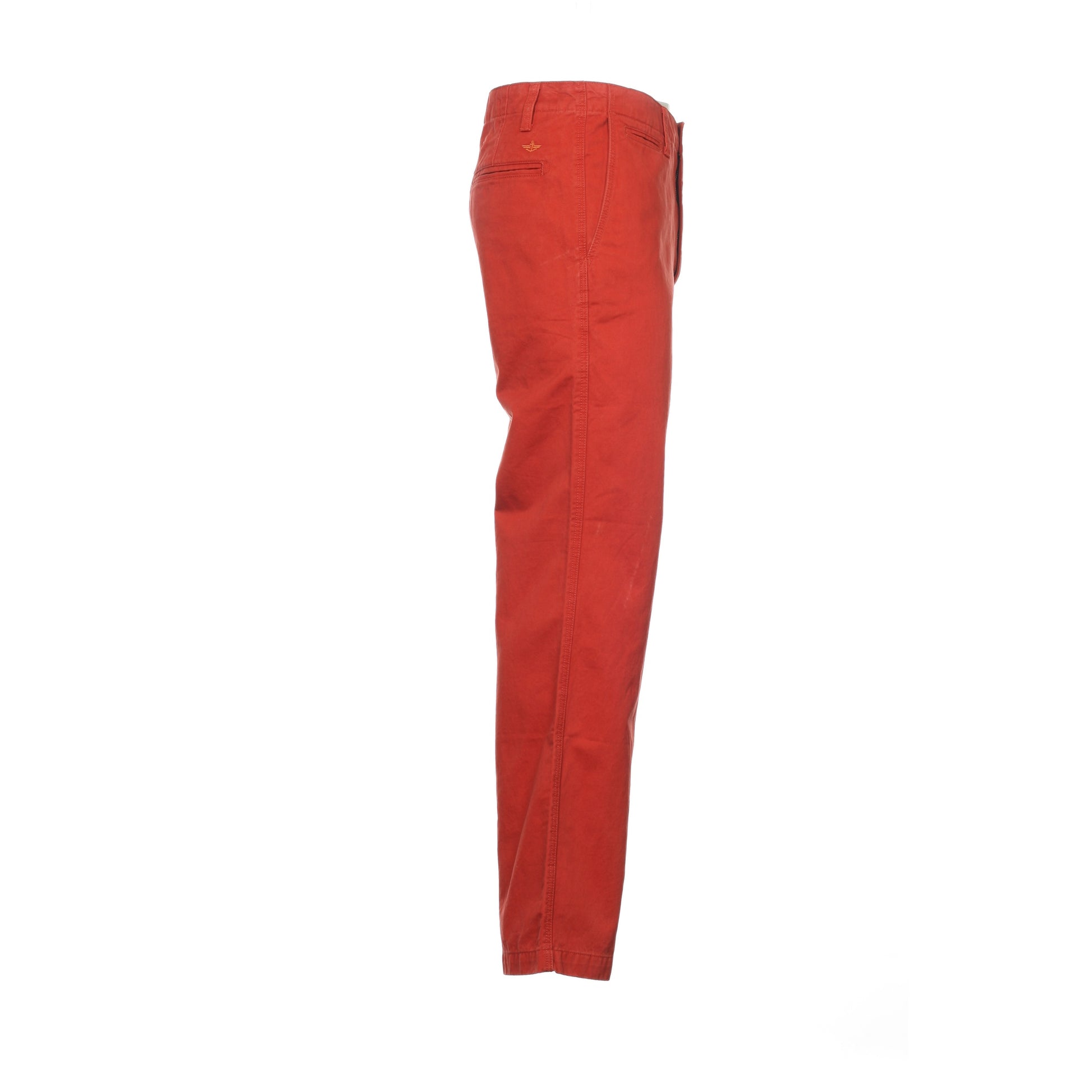 Dockers Men's Orange Flat Front Pants