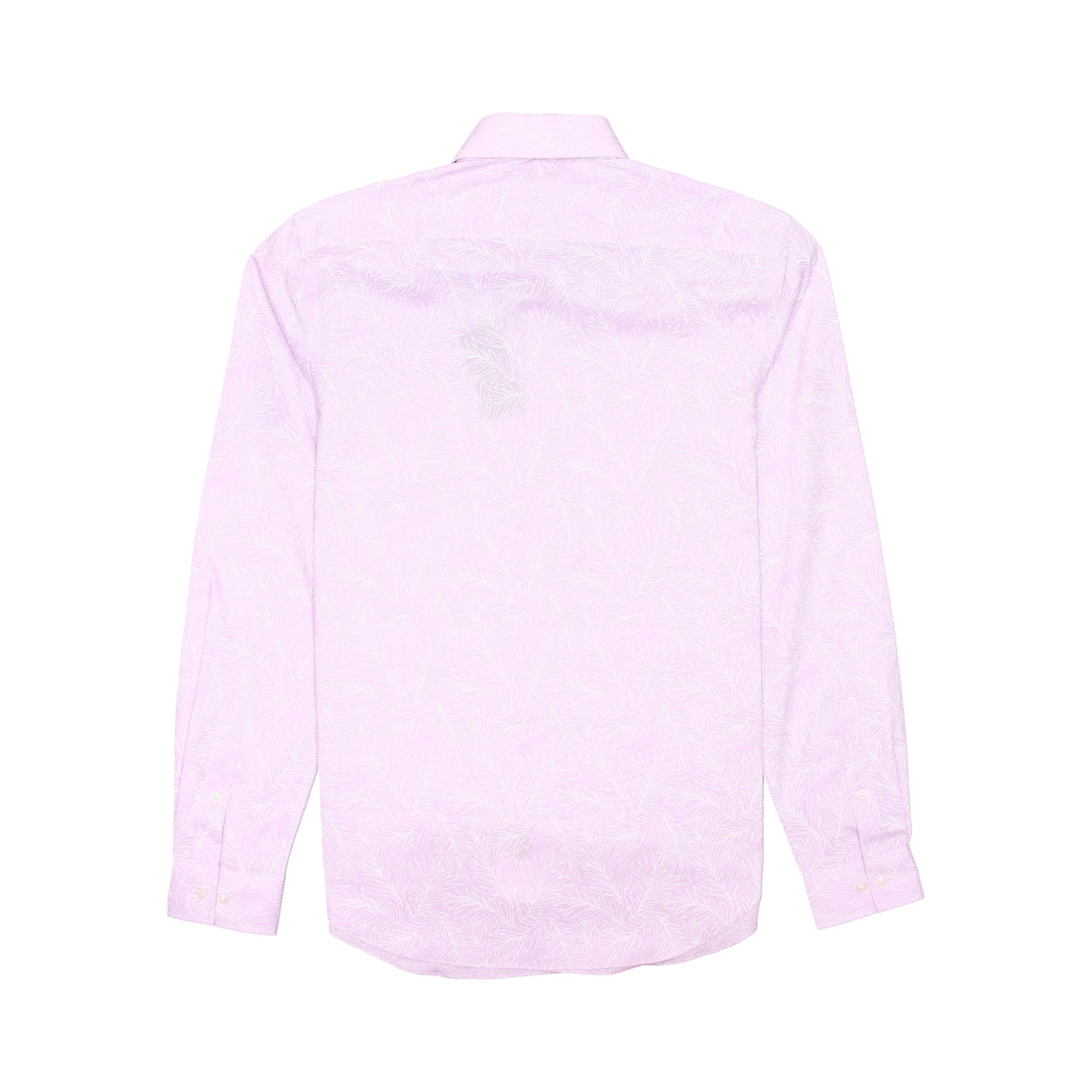 Michael Kors Mens Lilac Hawaiian Slim Fit Button Down Shirt