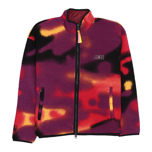 Nike Jordan Flight MVP Men's Allover Print Taxi High-Pile Fleece Jacket