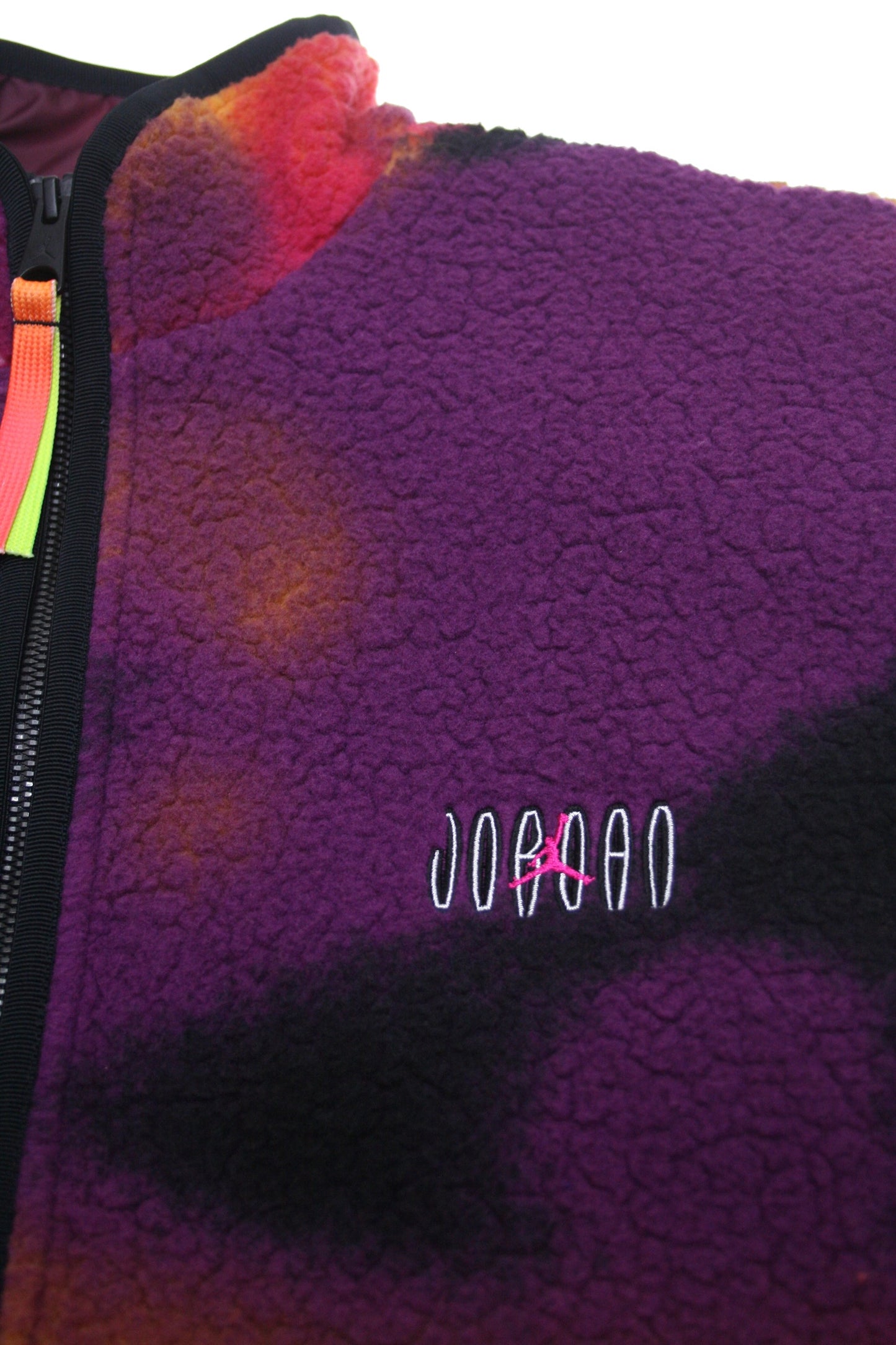 Nike Jordan Flight MVP Men's Allover Print Taxi High-Pile Fleece Jacket