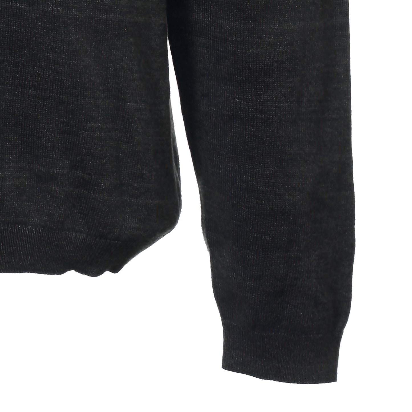 Weatherproof Men’s V-Neck Sweater Charcoal Black Long Sleeve Knit Pullover